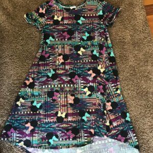 Dress LulaRoe Minnie Mouse Geometric Pattern